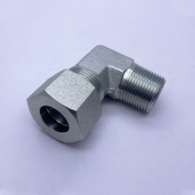 1DN9 90 ° METRIC MALE 24 ° النوع الثقيل / NPT ذكر 60 ° تجهيزات الأنابيب الفولاذية