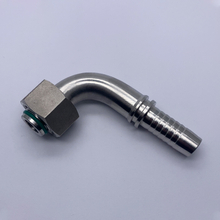 20491SS ISO 12151-2-DIN3865 90 درجة متري أنثى 24 درجة مخروط يا الدائري خرطوم تركيب محول خرطوم هيدروليكي زوجين المناسب